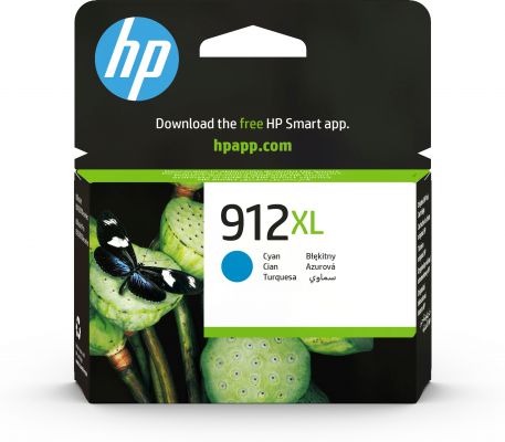 HP 912XL HIGH YIELD CYAN ORIGINAL INK CARTRIDGE [3YL81AE#LS1]