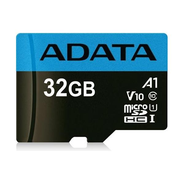 ADATA 32GB, microSDHC, Class 10 UHS-I Classe 10 [AUSDH32GUICL10A1-RA1]