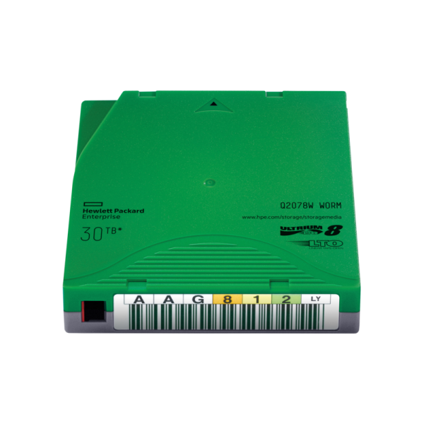 Hp LTO Ultrium WORM 8 x 1 - 12 TB - Data Cartridge [Q2078W]