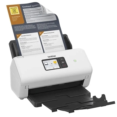 Brother ADS-4500W Scanner ADF 600 x 600 DPI A4 Nero, Bianco [ADS4500WRE1]