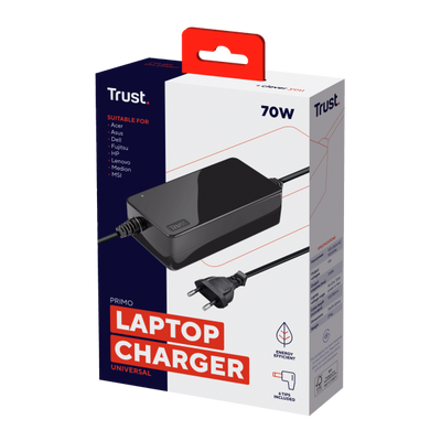 TRUST PRIMO 70W-19V LAPTOP CHARGER [22141]