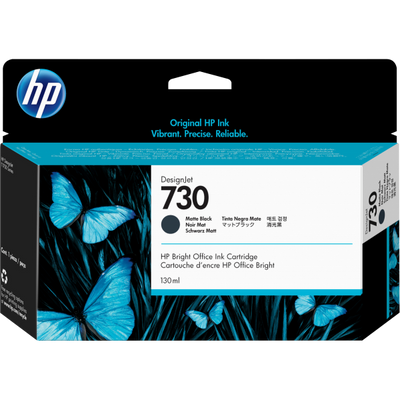 HP MATERIALE DI CONSUMO, 730, NERO OPACO [P2V65A]