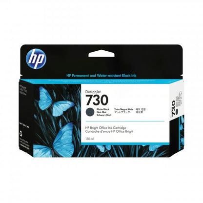 HP MATERIALE DI CONSUMO, 730, NERO OPACO [P2V65A]