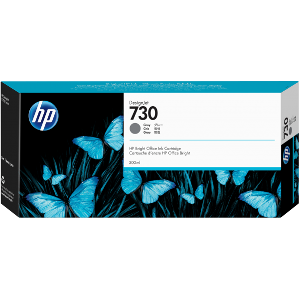 HP CARTUCCIA INK 730 GRIGIO [P2V72A]