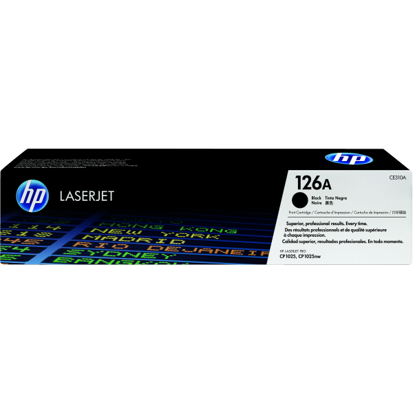 HP TONER NERO 126A 1200 PAGINE PER CLJ CP1025 [CE310A]
