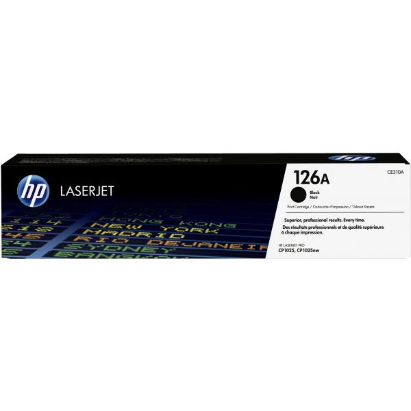 HP TONER NERO 126A 1200 PAGINE PER CLJ CP1025 [CE310A]
