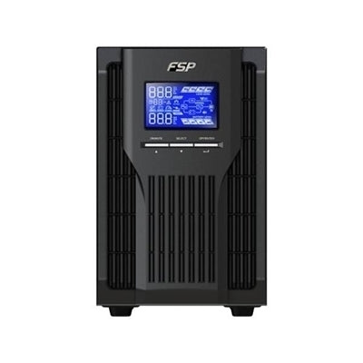 UPS FSP FORTRON CHAMP 2K TOWER 2000VA/1800W ONLINE PURE SINEWAVE LCD CONVERTER/ECO MODE SNMP USB RS-232 4*12V/9AH 4*IEC [PPF16A1905]