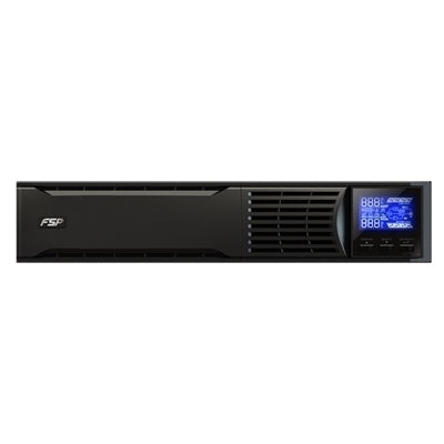UPS FSP FORTRON CHAMP 2K RACK 2000VA/1800W ONLINE PURE SINEWAVE LCD CONVERTER/ECO MODE SNMP USB RS-232 4*12V/9AH 3*SCHUKO [PPF18A1401]