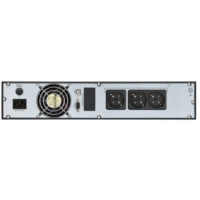 UPS FSP FORTRON CHAMP 2K RACK 2000VA/1800W ONLINE PURE SINEWAVE LCD CONVERTER/ECO MODE SNMP USB RS-232 4*12V/9AH 3*SCHUKO [PPF18A1401]
