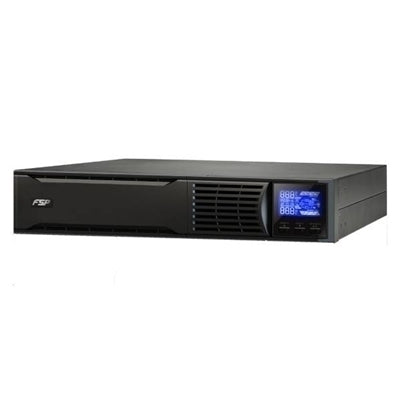 UPS FSP FORTRON CHAMP 1K RACK 1000VA/900W ONLINE PURE SINEWAVE LCD CONVERTER/ECO MODE SNMP USB RS-232 2*12V/9AH 3*SCHUKO [PPF9001401]