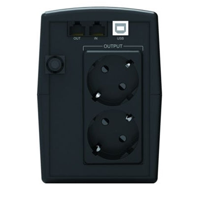 Conceptronic ZEUS02ES gruppo di continuità (UPS) A linea interattiva 0,85 kVA 480 W 2 presa(e) AC [ZEUS02ES]