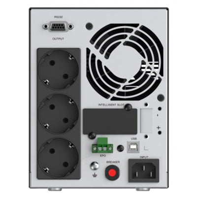 Conceptronic ZEUS52ES1K gruppo di continuità (UPS) Doppia conversione (online) 1 kVA 900 W 3 presa(e) AC [ZEUS52ES1K]