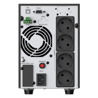 Conceptronic ZEUS52ES2K gruppo di continuità (UPS) Doppia conversione (online) 2 kVA 1800 W 4 presa(e) AC [ZEUS52ES2K]