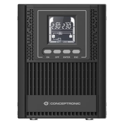 Conceptronic ZEUS52E1K gruppo di continuità (UPS) Doppia conversione (online) 1 kVA 900 W 4 presa(e) AC [ZEUS52E1K]