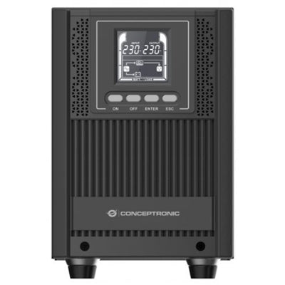 Conceptronic ZEUS52E2K gruppo di continuità (UPS) Doppia conversione (online) 2 kVA 1800 W 6 presa(e) AC [ZEUS52E2K]