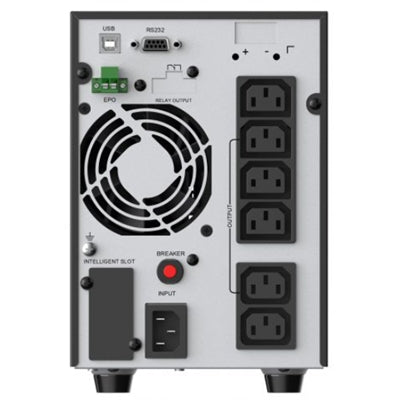 Conceptronic ZEUS52E2K gruppo di continuità (UPS) Doppia conversione (online) 2 kVA 1800 W 6 presa(e) AC [ZEUS52E2K]