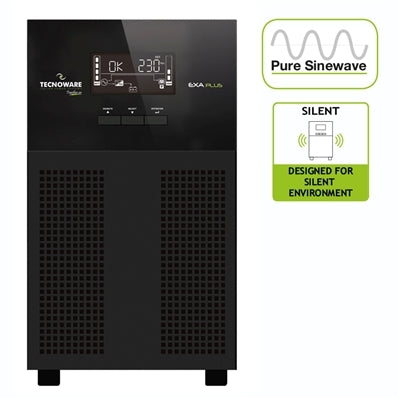 UPS TECNOWARE EXA-PLUS 4500 FGCEXAPL4502IEC 4500VA/3150W LCD Sinusoidale +AVR +USB/RS232 xSW(Web) [FGCEXAPL4502IEC]