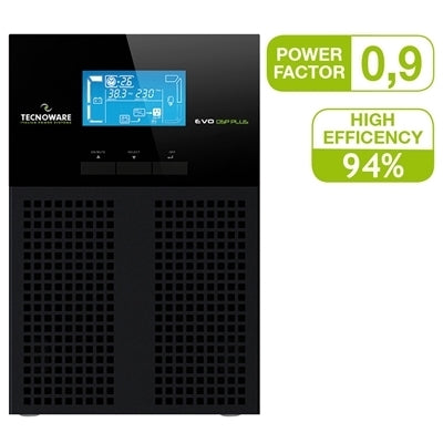Tecnoware FGCEDP1202IEC gruppo di continuità (UPS) Doppia conversione (online) 1,2 kVA 1080 W [FGCEDP1202IEC]