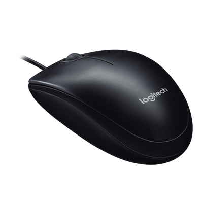 Logitech M90 Wired Mouse - Black [910-001793]