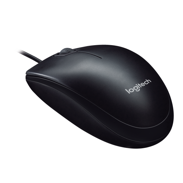 Logitech M90 Wired Mouse - Black [910-001793]