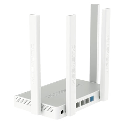 Keenetic Speedster Router/Extender Wi-Fi 5 mesh AC1200 con smart switch Gigabit a 4 porte [KN-3012-01-EU]