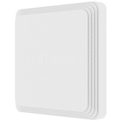 Keenetic Orbiter Pro Router/Extender/Access Point Wi-Fi mesh AC1300 con smart switch Gigabit a 2 porte e Power over Ethernet [KN-2810-01EN]