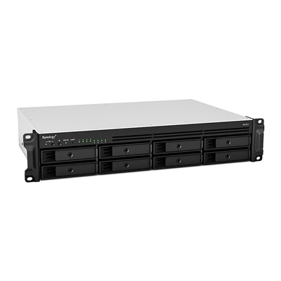 Synology RackStation RS1221+ server NAS e di archiviazione Armadio (2U) Ryzen Embedded V1500B 4 GB DDR4 0 TB DiskStation Manager Nero [RS1221+]