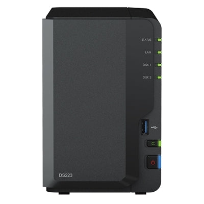 Synology DiskStation DS223 server NAS e di archiviazione Desktop Realtek RTD1619B 2 GB DDR4 [DS223]