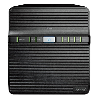 Synology DiskStation DS423 server NAS e di archiviazione Collegamento ethernet LAN Nero RTD1619B [DS423]