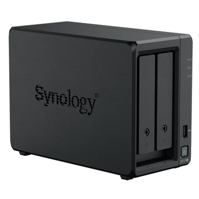 NAS SYNOLOGY DS725+ x 2HD 3.5"/2.5"SATA2/3-NO HD- AMD Ryzen R1600-DDR4 4Gb-2P 1P LAN 2.5Gbit/S-1P 1Gbit/s [DS725+]
