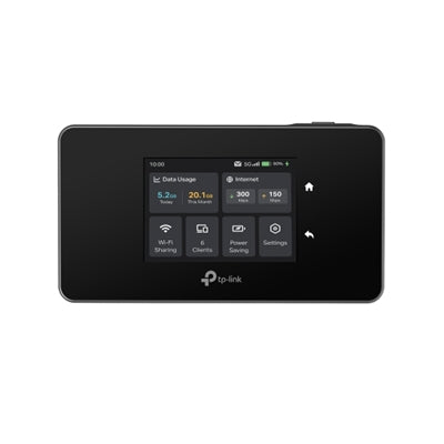 ROUTER PORTATILE Dual band WIRELESS 5G TP-LINK M8550 batteria ricaricabile da 4700 mAh-display TFT 2.4"-slot SD da 2Tb [M8550]