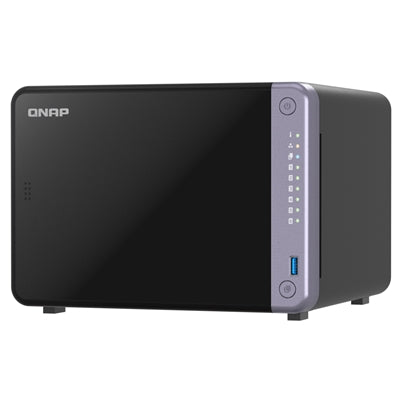 QNAP TS-632X-4G server NAS e di archiviazione Tower Alpine Alpine AL-524 4 GB DDR4 QNAP QTS Nero [TS-632X-4G]