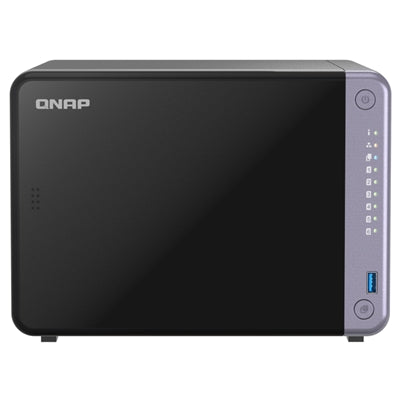 QNAP TS-632X-4G server NAS e di archiviazione Tower Alpine Alpine AL-524 4 GB DDR4 QNAP QTS Nero [TS-632X-4G]