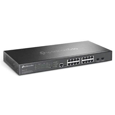 TP-Link Omada SG3218XP-M2 switch di rete Gestito L2+ 2.5G Ethernet (100/1000/2500) Supporto Power over Ethernet (PoE) 1U Nero [SG3218XP-M2]