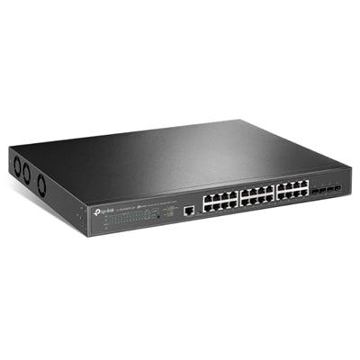 TP-Link Omada SG3428XPP-M2 switch di rete Gestito L2+ 2.5G Ethernet (100/1000/2500) Supporto Power over Ethernet (PoE) 1U Nero [SG3428XPP-M2]