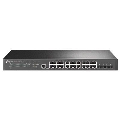 TP-Link Omada SG3428XPP-M2 switch di rete Gestito L2+ 2.5G Ethernet (100/1000/2500) Supporto Power over Ethernet (PoE) 1U Nero [SG3428XPP-M2]