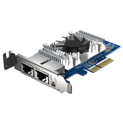 QNAP QXG-10G2T-X710 scheda di rete e adattatore Interno Ethernet 1000 Mbit/s [QXG-10G2T-X710]