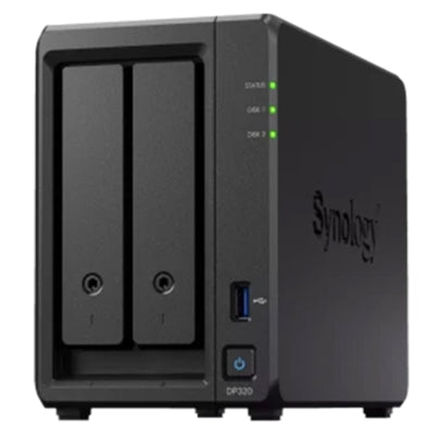 DISPOSITIVO ActiveProtect SYNOLOGY DP320 - 2HD 8Tb 3.5" RAID 1 -AMD Ryzen R1600-8Gb memoria-2P 1GbE RJ-45 [DP320]