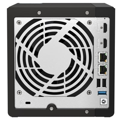 QNAP TS-453E NAS Tower Intel Celeron J6412 8 GB 0 TB QNAP QTS Nero [TS-453E-8G]