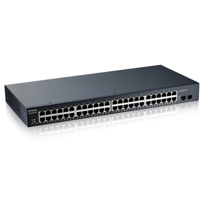 Zyxel GS1900-48-EU0102F switch di rete L2 Gigabit Ethernet (10/100/1000) Nero [GS1900-48-EU0102F]