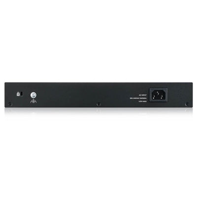 Zyxel GS1915-24EP Gestito L2 Gigabit Ethernet (10/100/1000) Supporto Power over Ethernet (PoE) 1U Nero [GS1915-24EP-EU0101F]