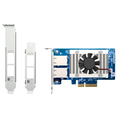 QNAP QXG-10G2T scheda di rete e adattatore Interno Ethernet 10000 Mbit/s [QXG-10G2T]