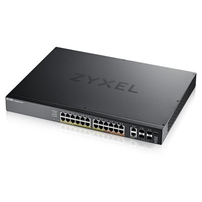 Zyxel XGS2220-30HP Gestito L3 Gigabit Ethernet (10/100/1000) Supporto Power over Ethernet (PoE) Nero [XGS2220-30HP-EU0101F]