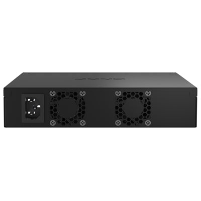 QNAP QSW-M2108R-2C switch di rete Gestito L2 2.5G Ethernet (100/1000/2500) Supporto Power over Ethernet (PoE) Nero [QSW-M2108R-2C]