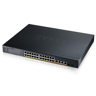 Zyxel XMG1930-30HP Gestito L3 2.5G Ethernet (100/1000/2500) Supporto Power over Ethernet (PoE) 1U Nero [XMG1930-30HP-ZZ0101F]