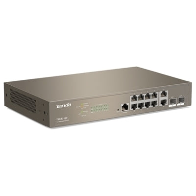 Tenda TEG5312F switch di rete Gestito L3 Gigabit Ethernet (10/100/1000) 1U Marrone [TEG5312F]