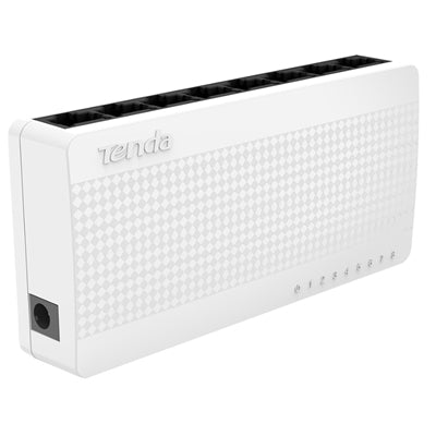 Tenda S108V8 Non gestito Fast Ethernet (10/100) Bianco [S108]