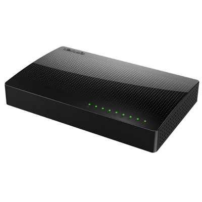 Tenda SG108-EU switch di rete Non gestito Gigabit Ethernet (10/100/1000) Nero [SG108]