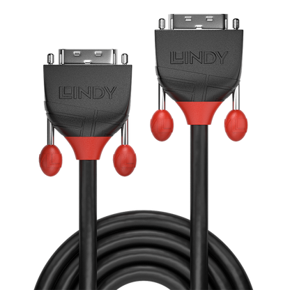 LINDY CAVO DVI-D SINGLE LINK BLACK LINE, 2M [36256]