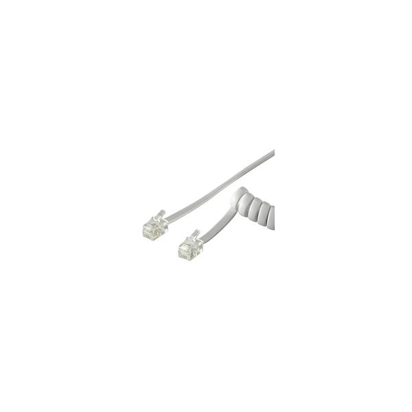 Snom Cavo Spiaralato per telefoni serie D7xx - bianco [00002540]